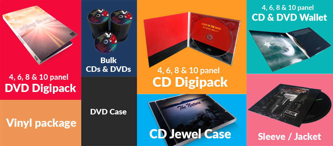 rush media print cd case printing