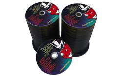 Personalised and custom printed CD & DVDs