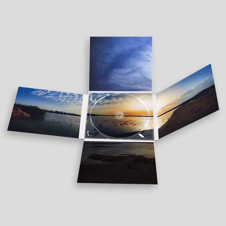 10 panel CD Digipak Printing UK London, Digipak with Printed CD