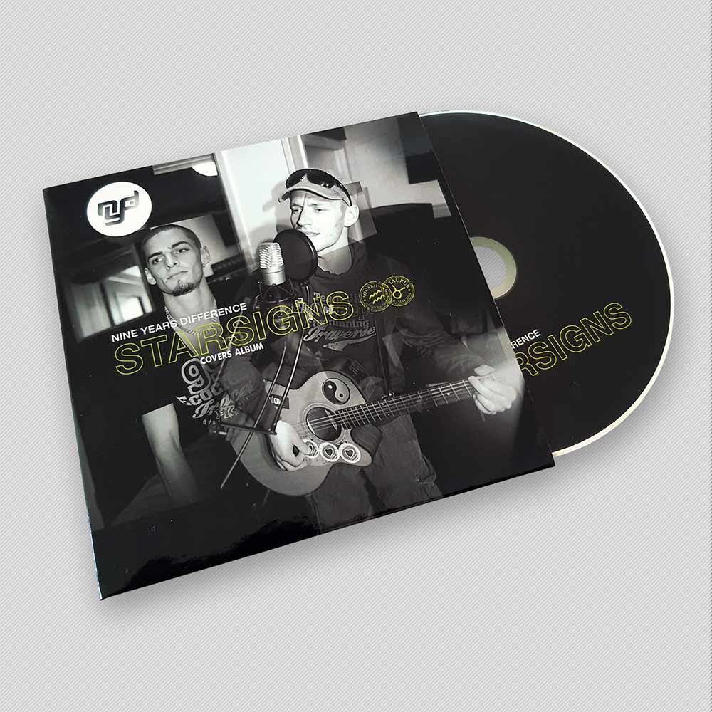 Card CD Sleeve | Printed CDs in jacket | Rush Media Print